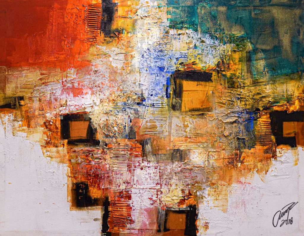 Contemporary Abstract Art with Ivan Acuna - Muebles Italiano Blog