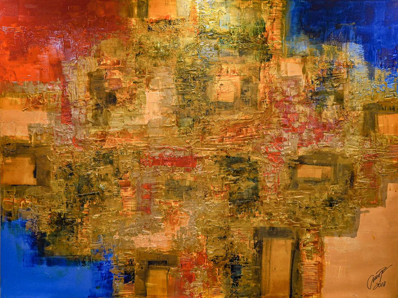 Contemporary Abstract Art with Ivan Acuna - Muebles Italiano Blog