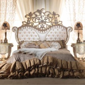 Aida Collection Gold Bed