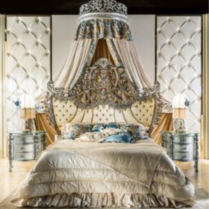 Cappelletti Tribute Royal Blue Bedroom Set