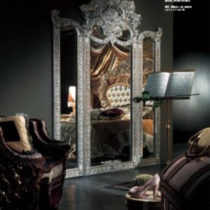 Experience Collection White and Silver Mirror